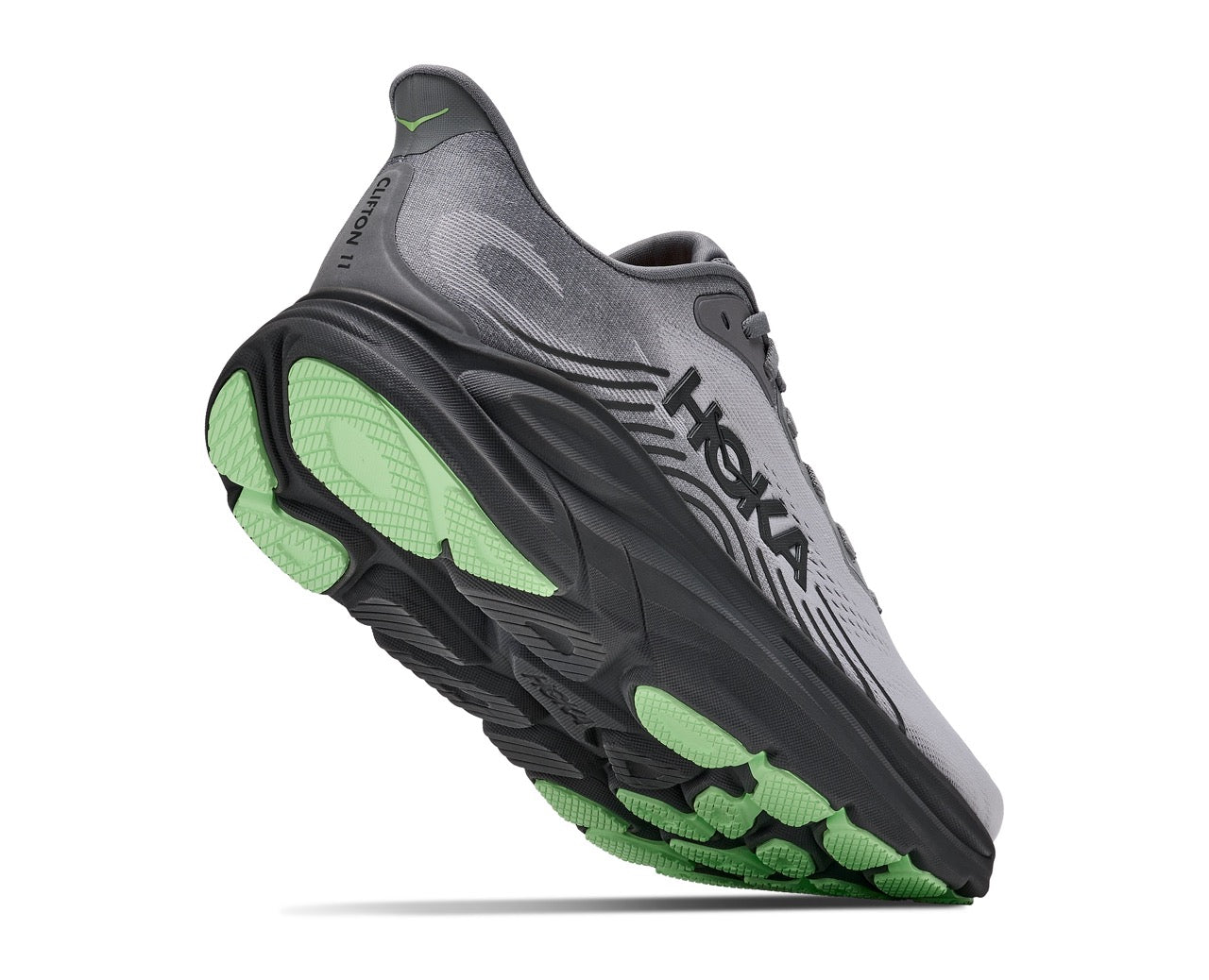 HOKA Clifton 11 Wide Men's Running Shoes In Galactic Grey Stardust -  Island Run Club Singapore