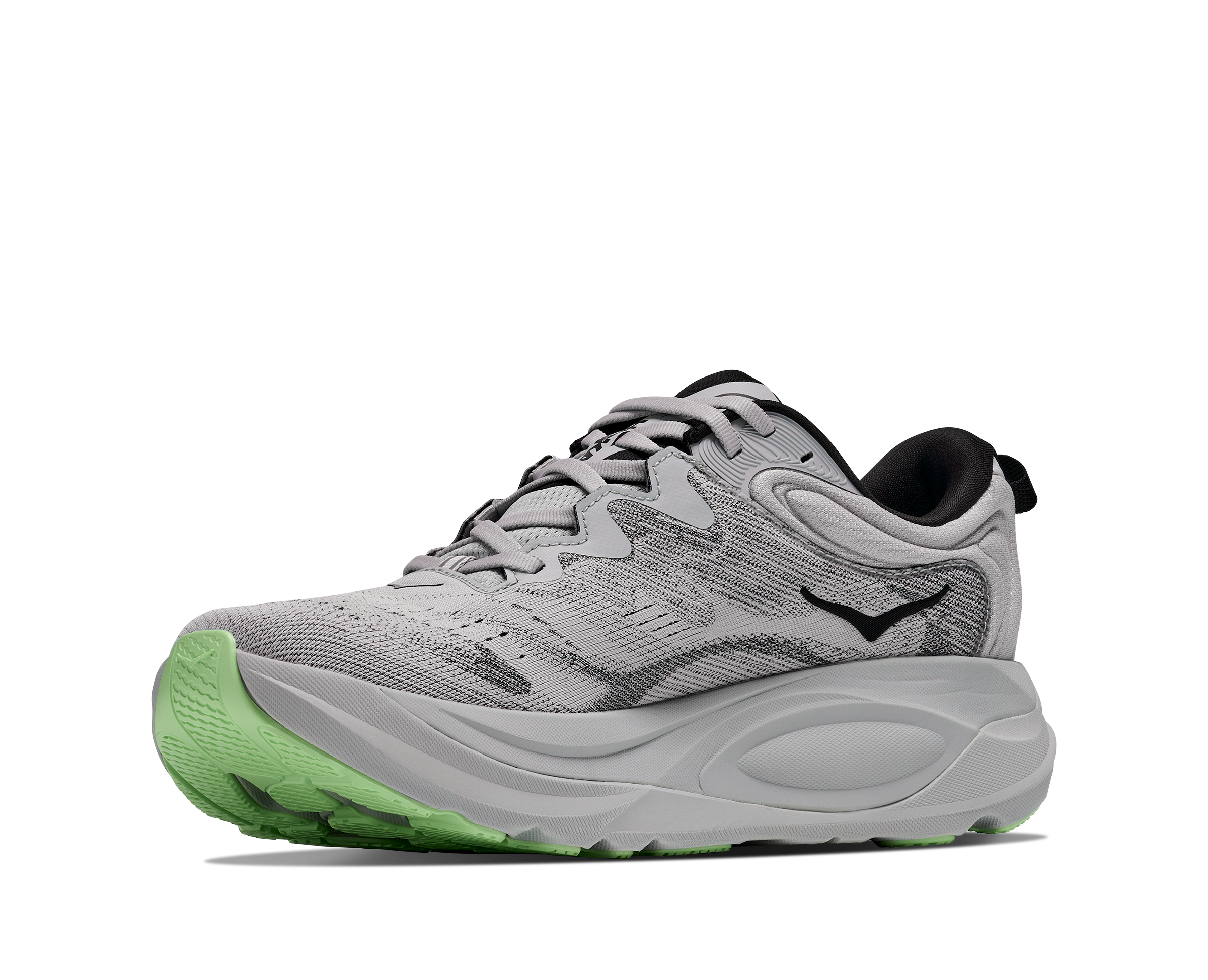 HOKA Gaviota 6 Wide Men's Running Shoes In  Stardust Black -  Island Run Club Singapore