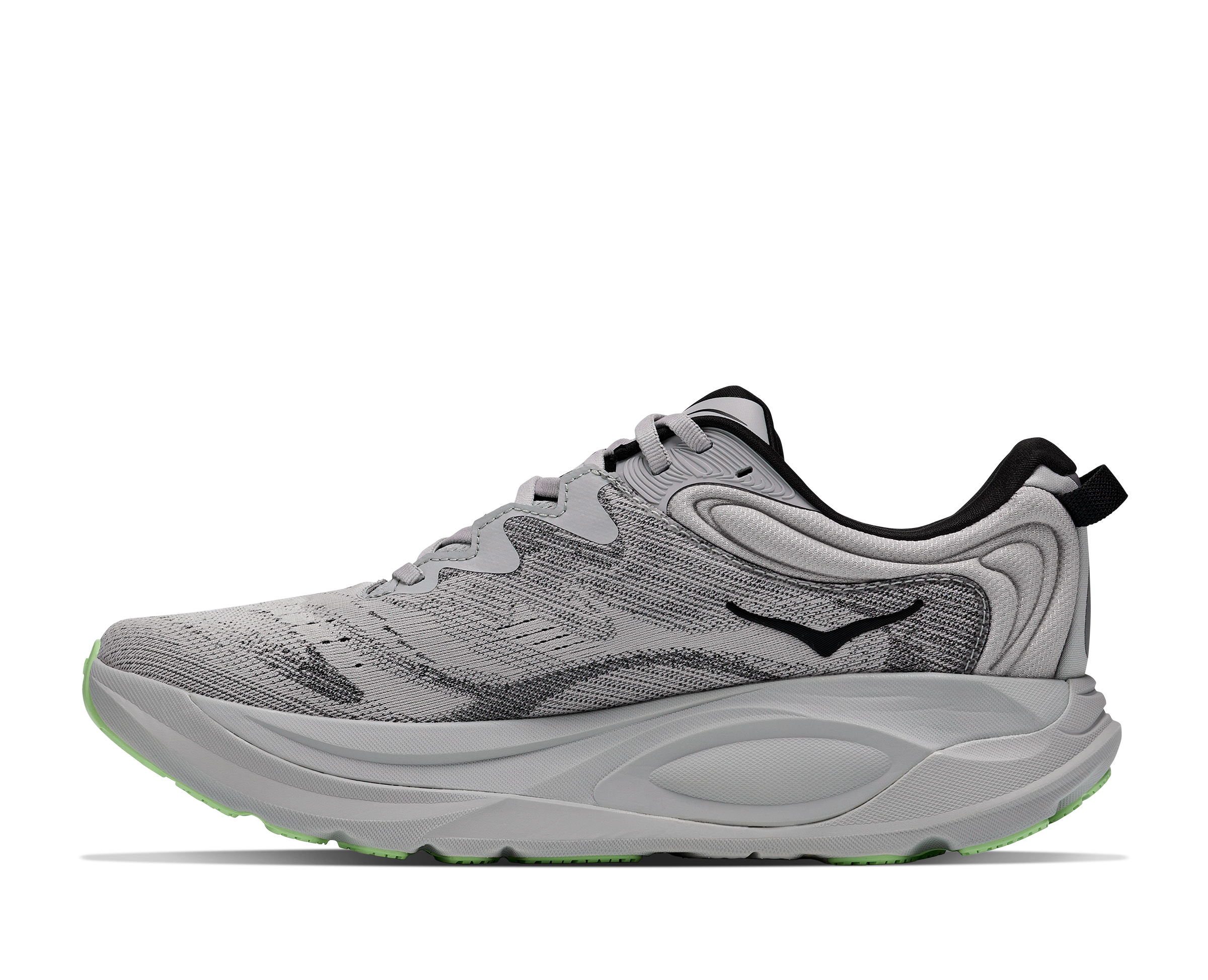 HOKA Gaviota 6 Wide Men's Running Shoes In  Stardust Black -  Island Run Club Singapore