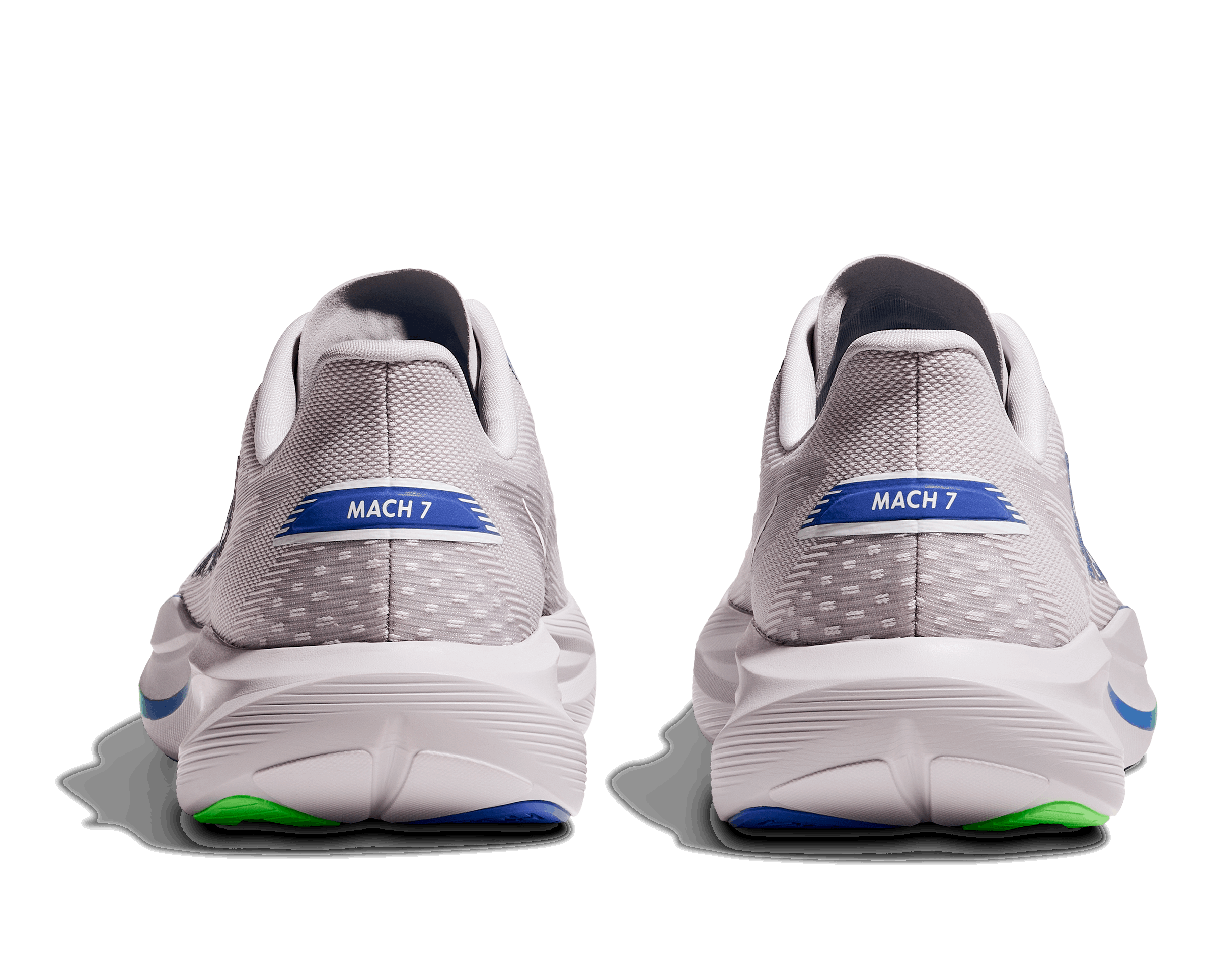 HOKA Men Mach 7 - Ash Grey / Cobalt Blue