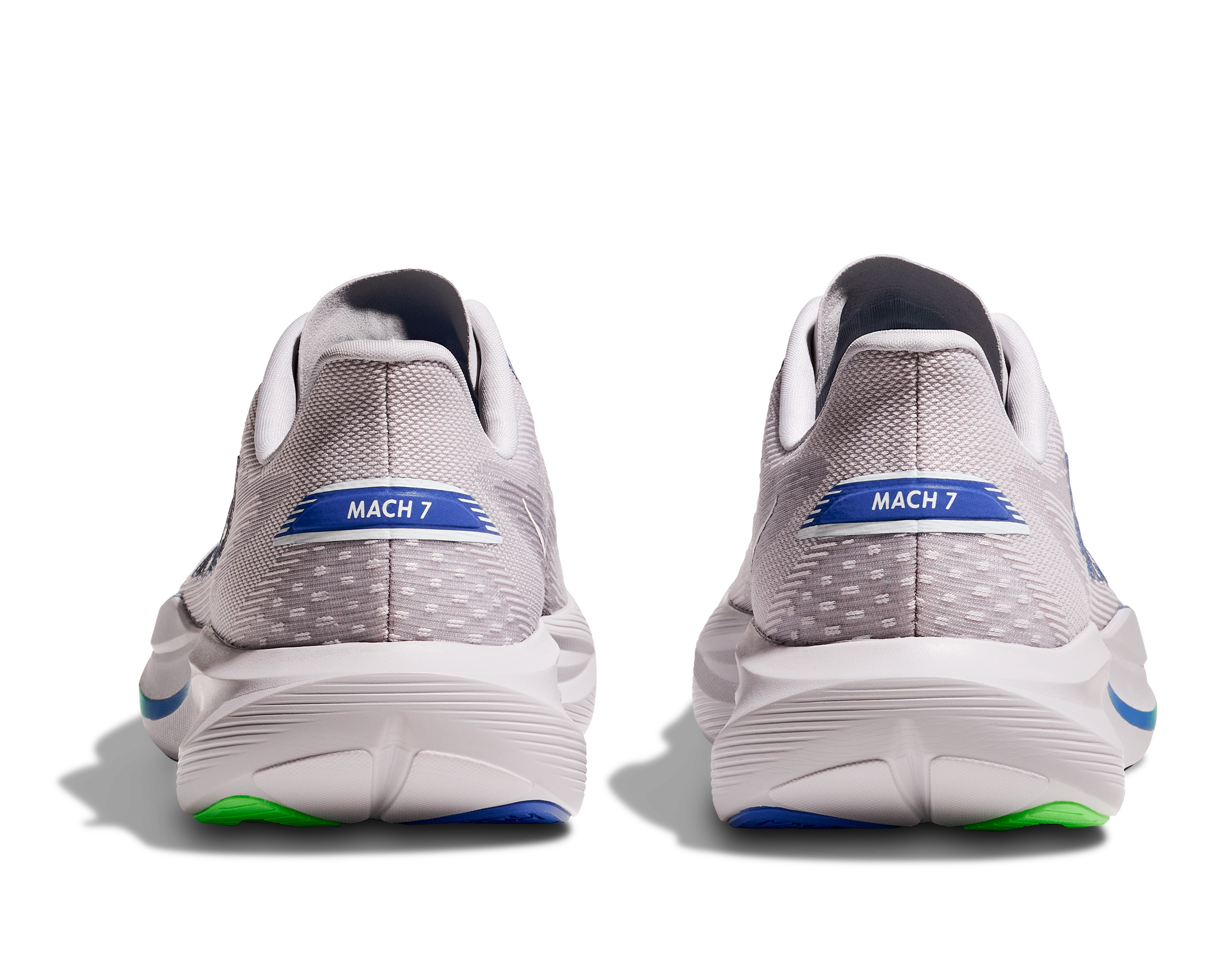 HOKA Men Mach 7 - Ash Grey / Cobalt Blue