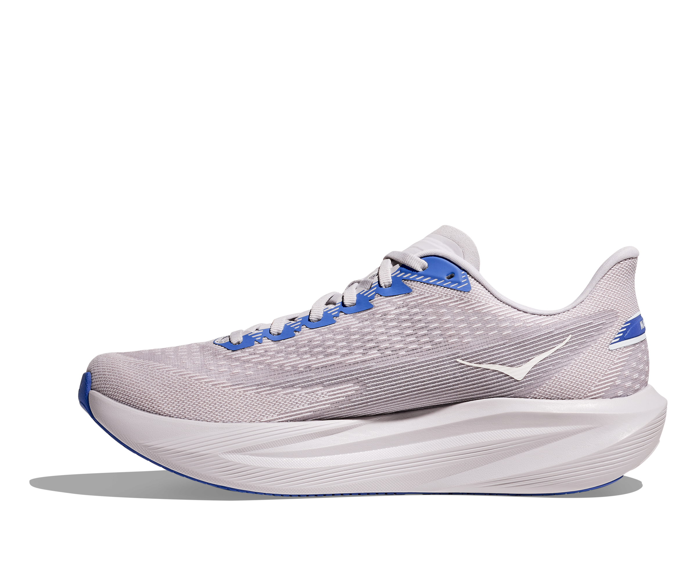 HOKA Men Mach 7 - Ash Grey / Cobalt Blue