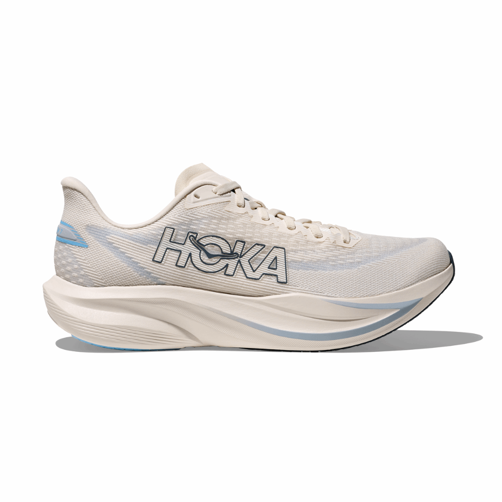 HOKA Men Mach 7 Wide - Alabaster / Soaring Blue