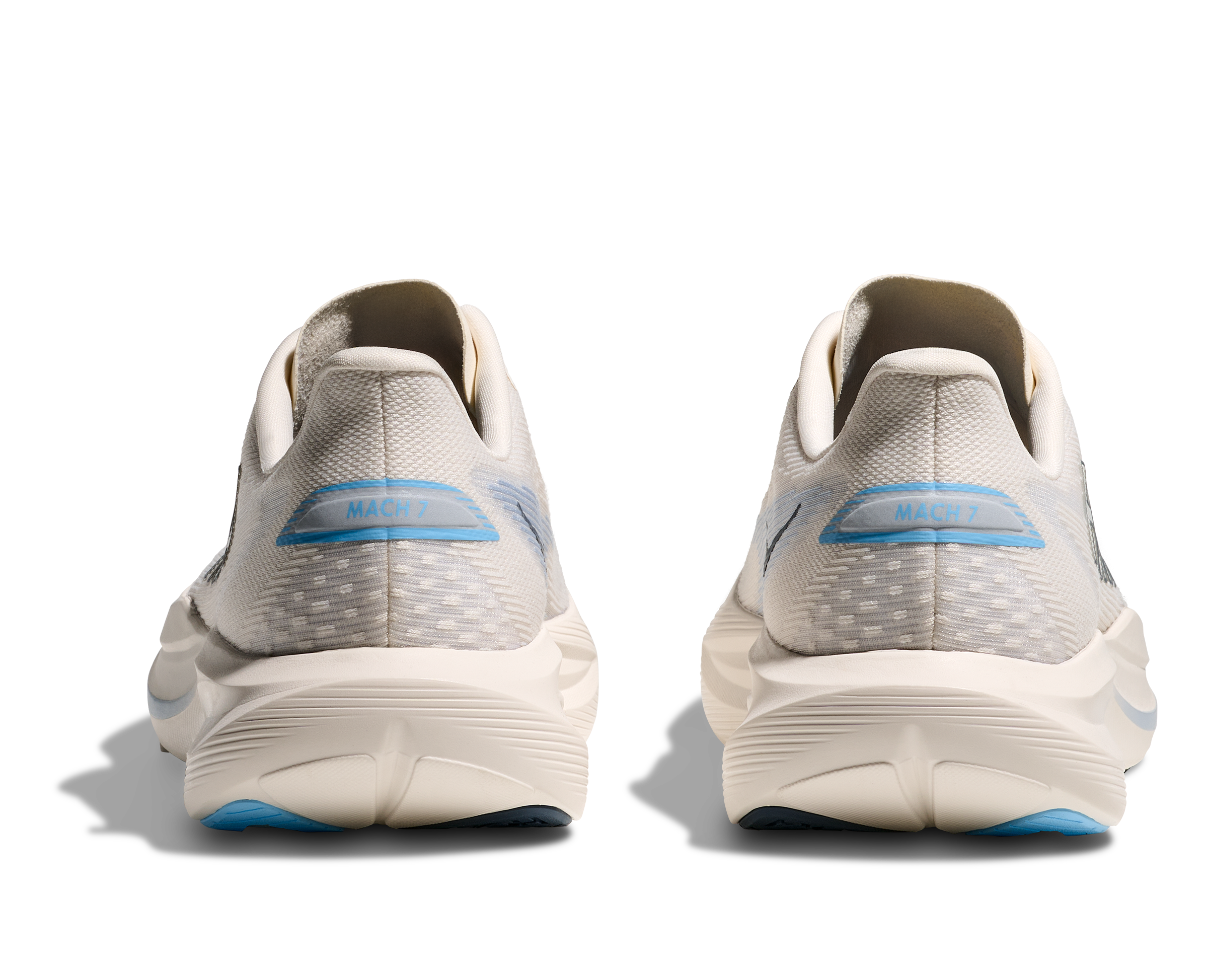 HOKA Men Mach 7 Wide - Alabaster / Soaring Blue