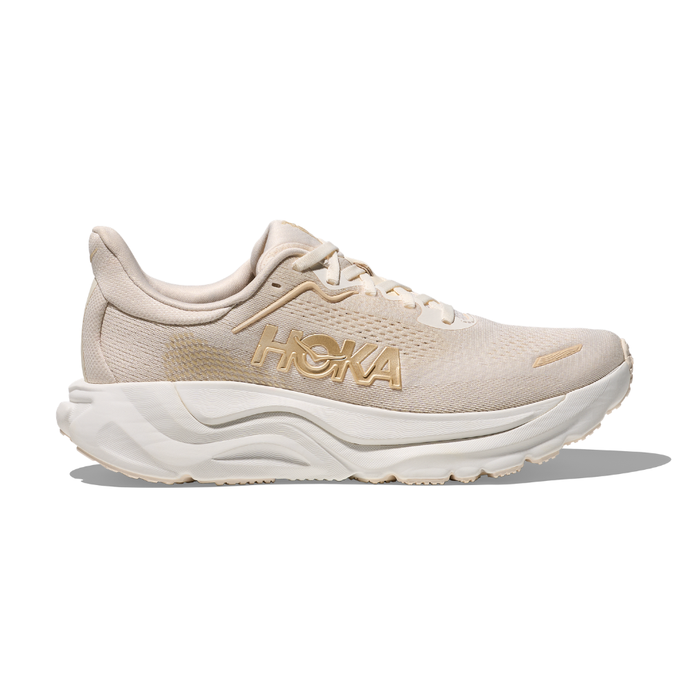 HOKA Arahi 9 Wide Women's Running Shoes In Alabaster Oat Milk -  Island Run Club Singapore