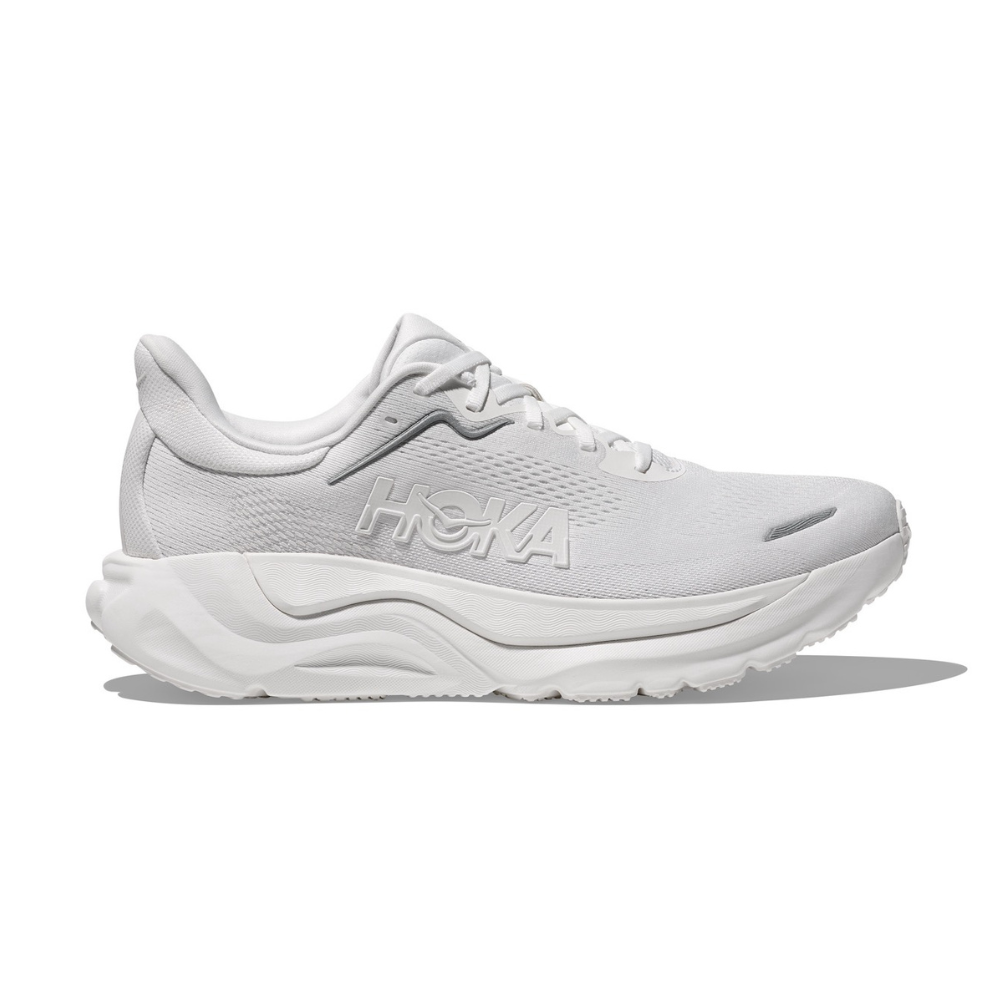 HOKA Arahi 9 Wide Women's Running Shoes In White White -  Island Run Club Singapore