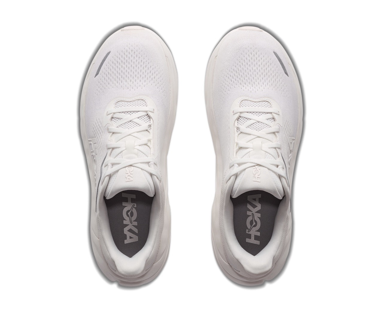 HOKA Arahi 9 Wide Women's Running Shoes In White White -  Island Run Club Singapore