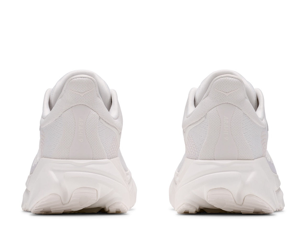 HOKA Arahi 9 Wide Women's Running Shoes In White White -  Island Run Club Singapore