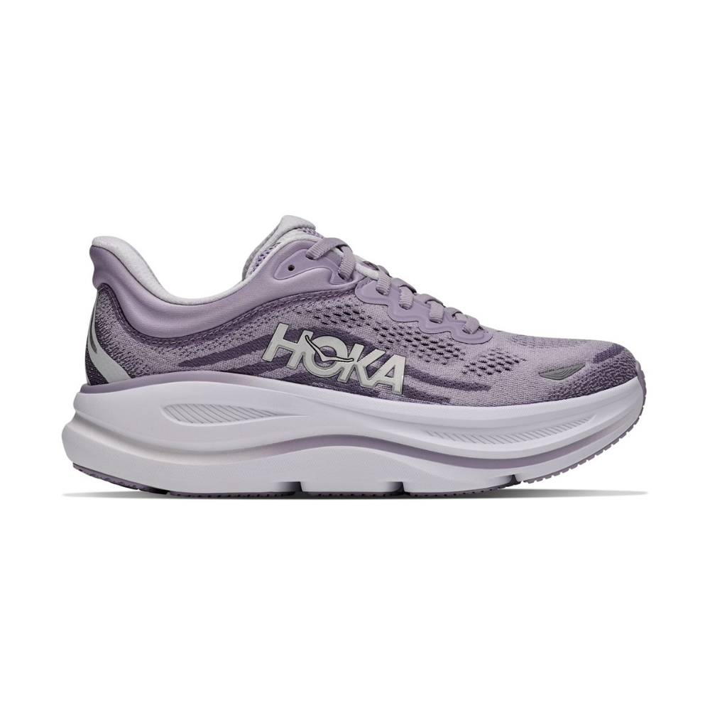 HOKA Bondi 9 Wide Women's Running Shoes In Mellow Lilac Purple Fog -  Island Run Club Singapore
