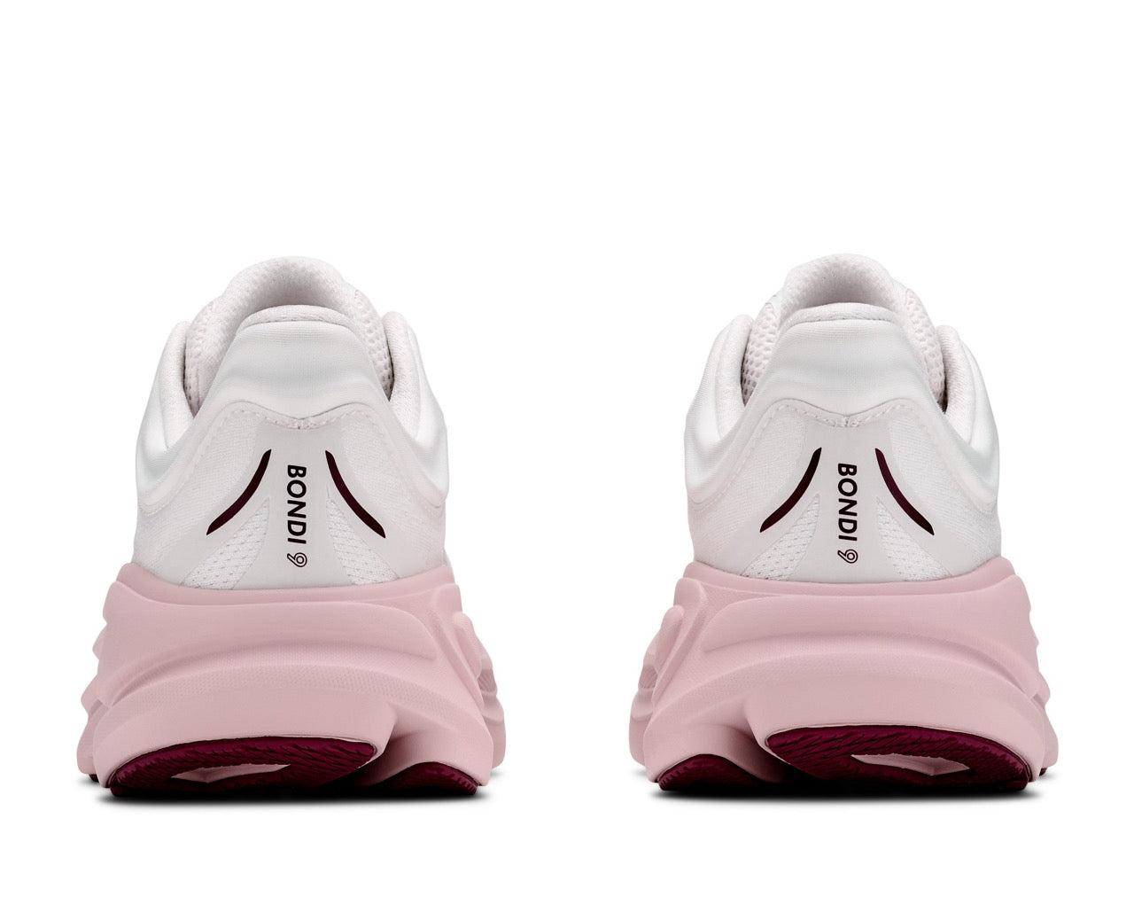 HOKA Bondi 9 Wide Women's Running Shoes In White Pink Opal -  Island Run Club Singapore