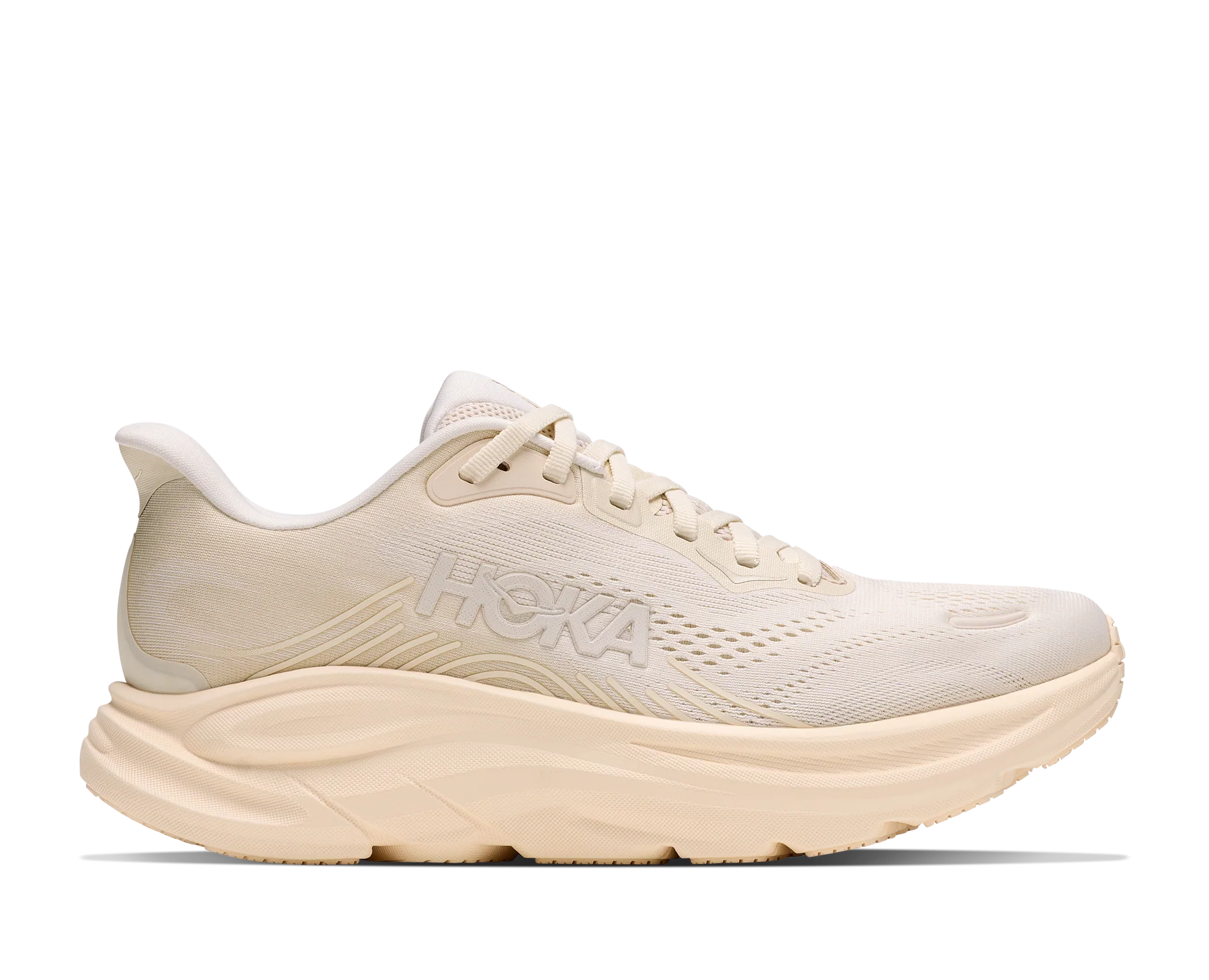 HOKA Clifton 11 Wide Women's Running Shoes In Alabaster Oatmilk -  Island Run Club Singapore