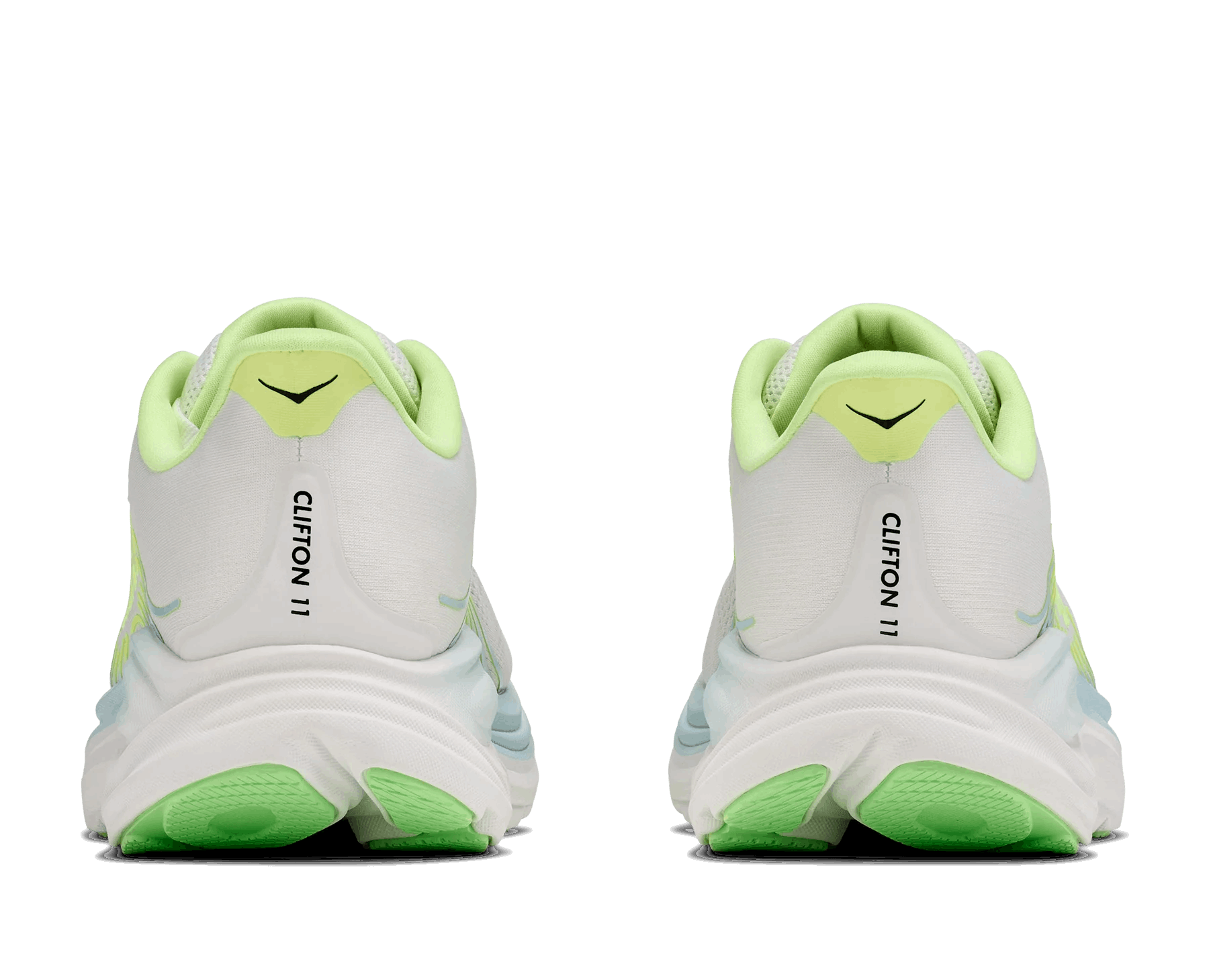 HOKA Clifton 11 Wide Women's Running Shoes In Frost Neon Yuzu -  Island Run Club Singapore