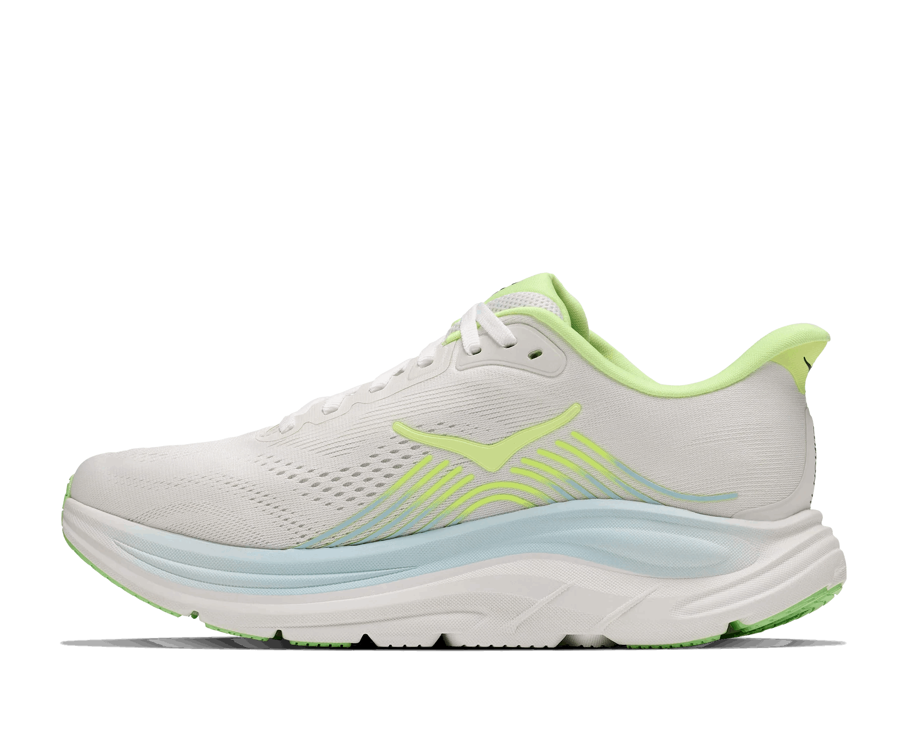 HOKA Clifton 11 Wide Women's Running Shoes In Frost Neon Yuzu -  Island Run Club Singapore