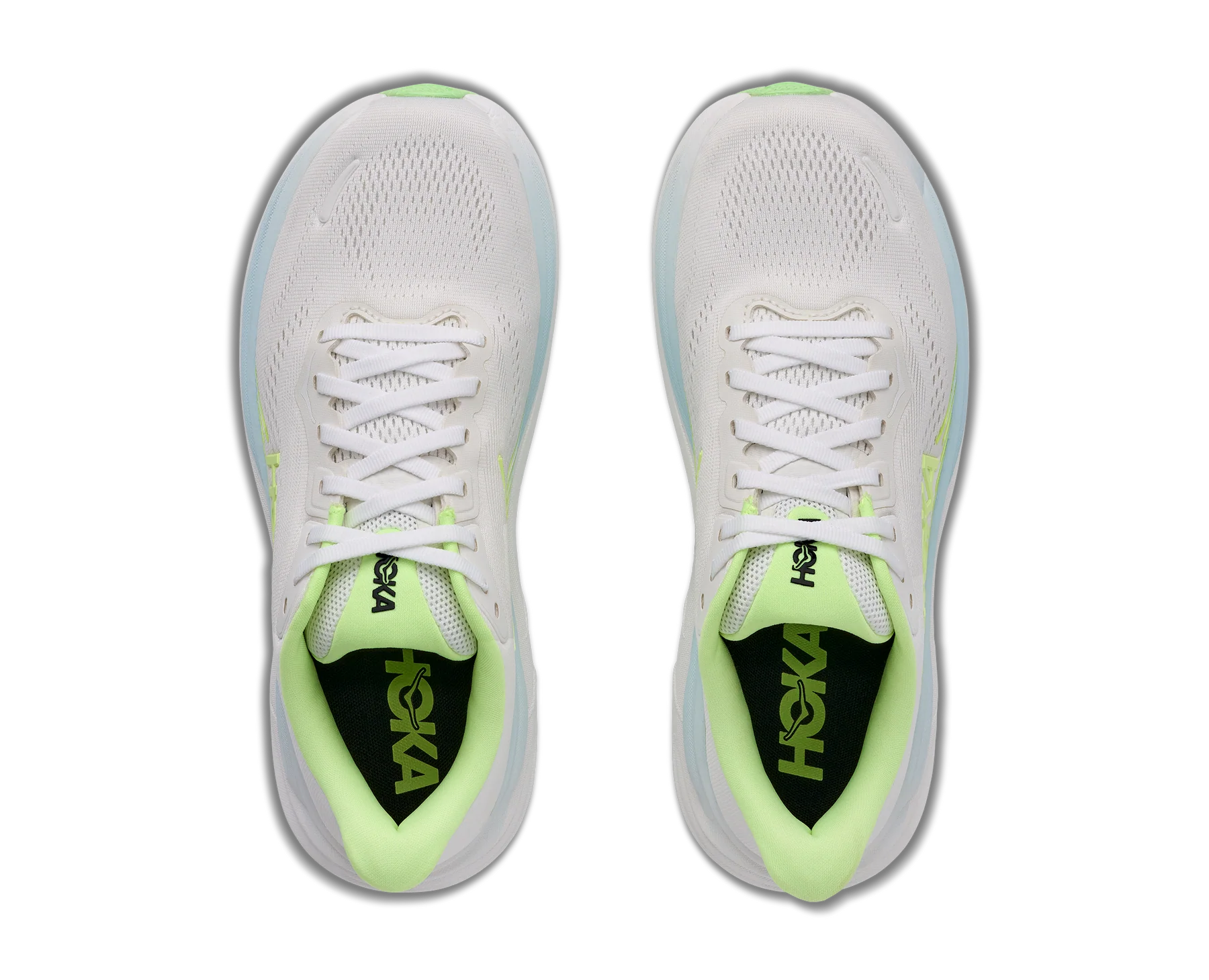 HOKA Clifton 11 Wide Women's Running Shoes In Frost Neon Yuzu -  Island Run Club Singapore