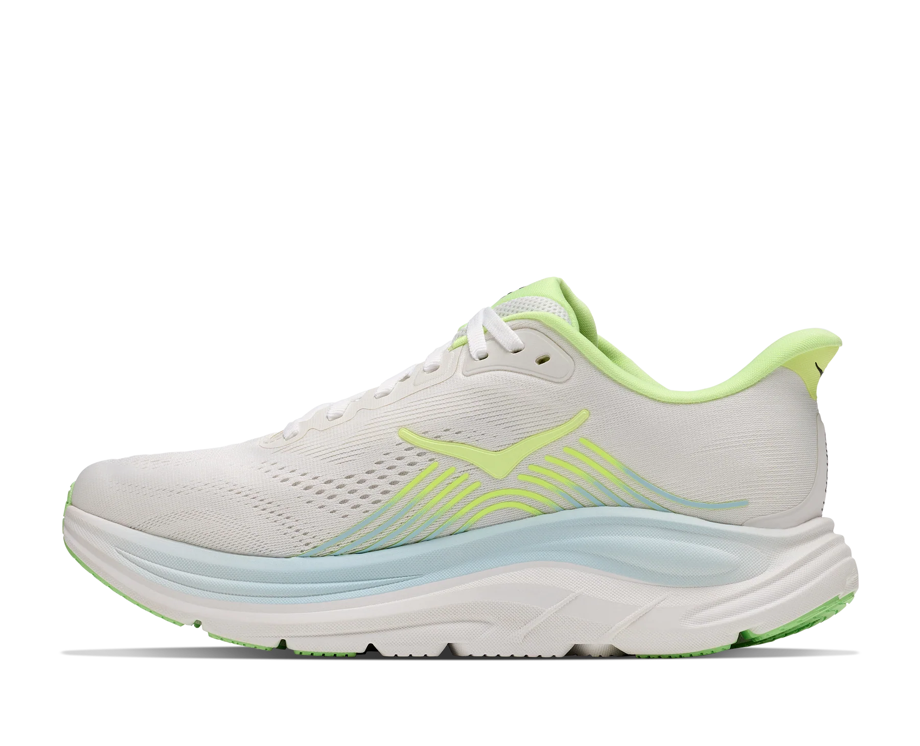 HOKA Clifton 11 Wide Women's Running Shoes In Frost Neon Yuzu -  Island Run Club Singapore