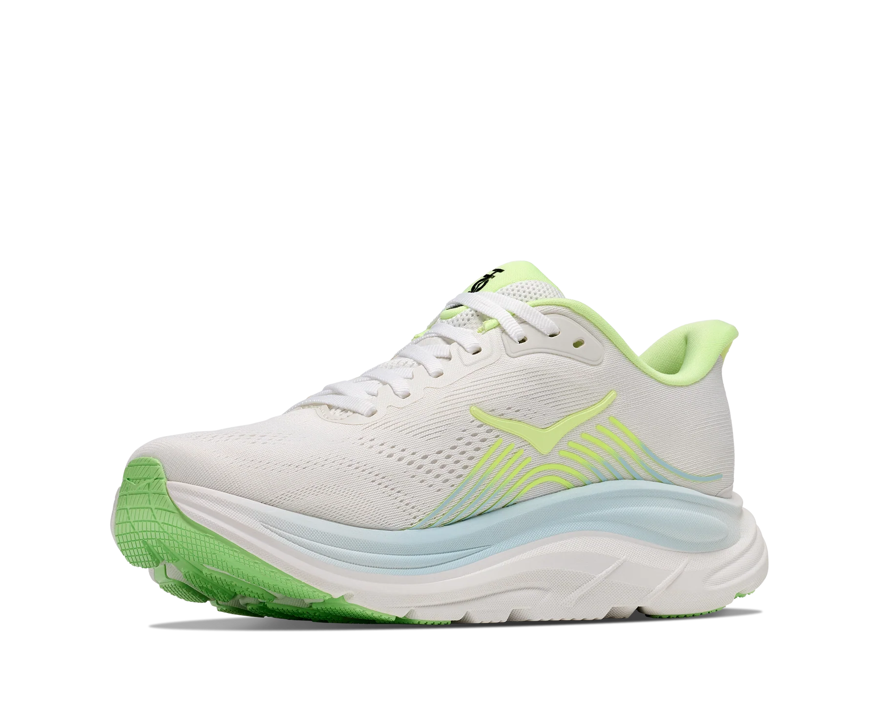 HOKA Clifton 11 Wide Women's Running Shoes In Frost Neon Yuzu -  Island Run Club Singapore