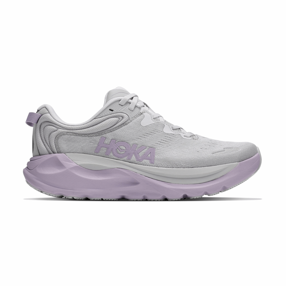 HOKA Gaviota 6 Wide Women's Running Shoes In  Stardust Mellow Lilac -  Island Run Club Singapore
