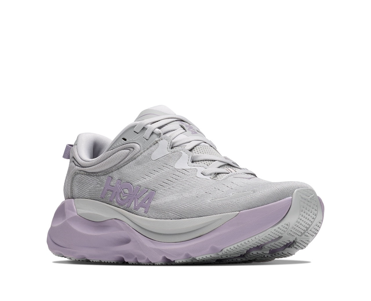 HOKA Gaviota 6 Wide Women's Running Shoes In  Stardust Mellow Lilac -  Island Run Club Singapore