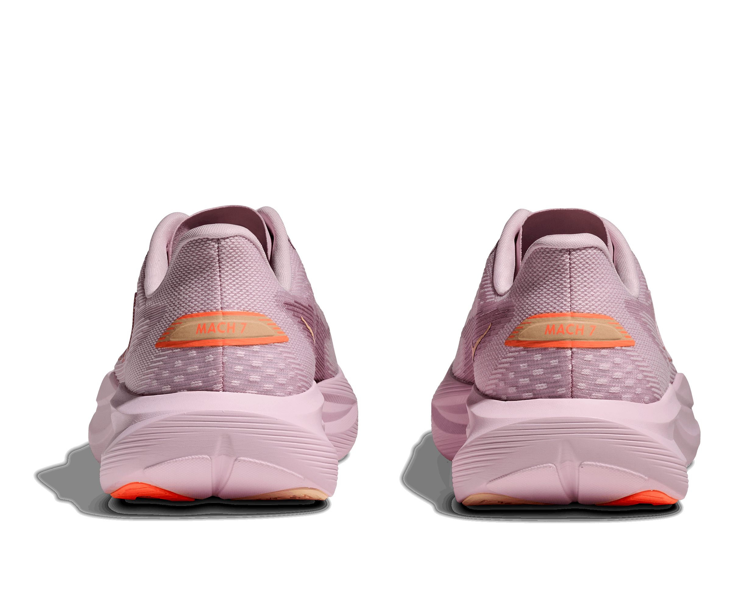 HOKA Women Mach 7 - Lilac Cream / Tangerine Glow