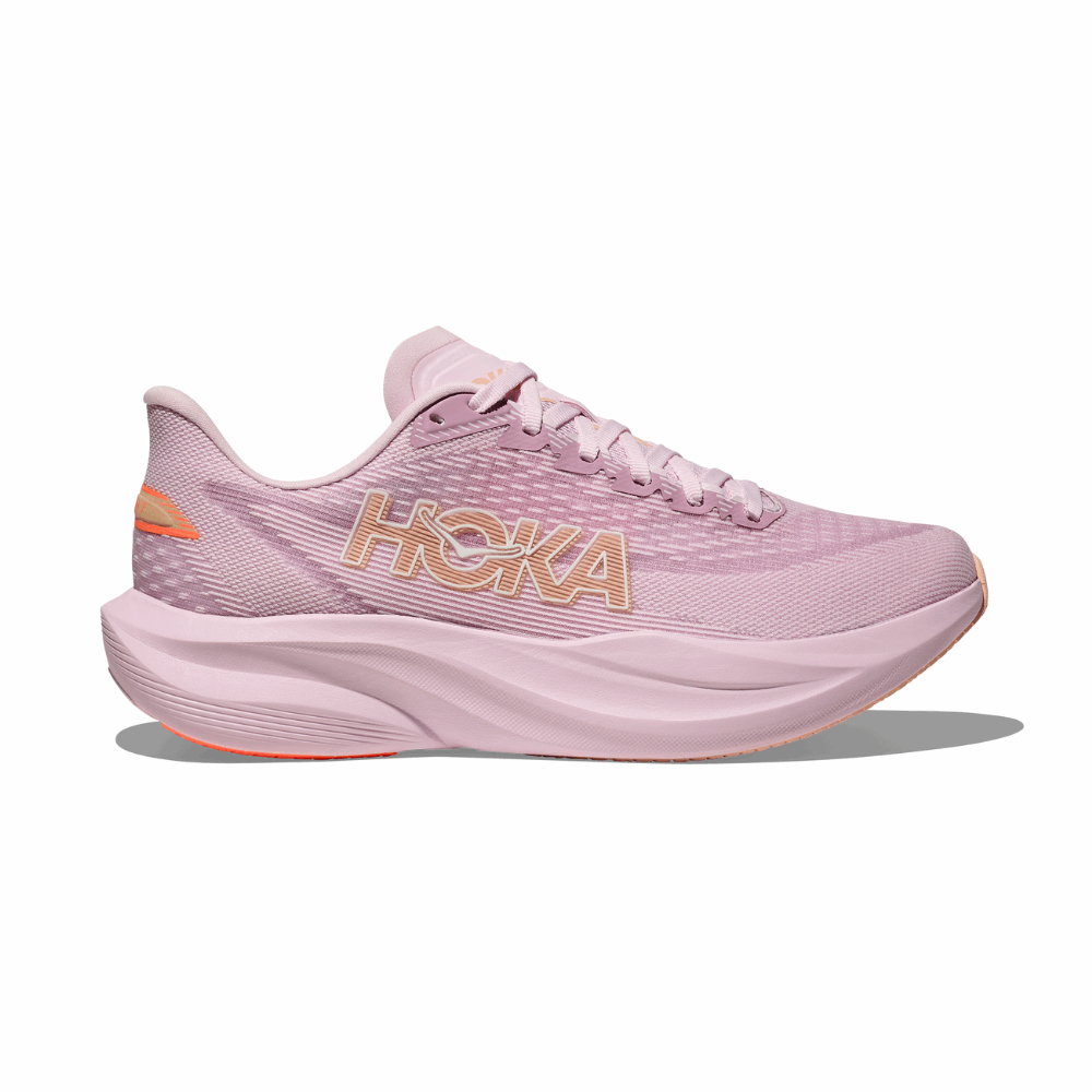 HOKA Women Mach 7 - Lilac Cream / Tangerine Glow