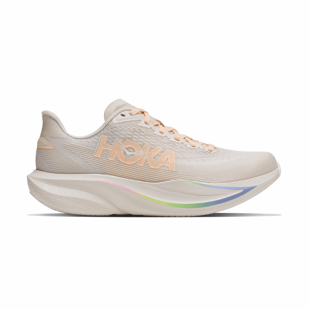 HOKA Mach 7 Wide Women's Running Shoes In Oat Milk Alabaster -  Island Run Club Singapore