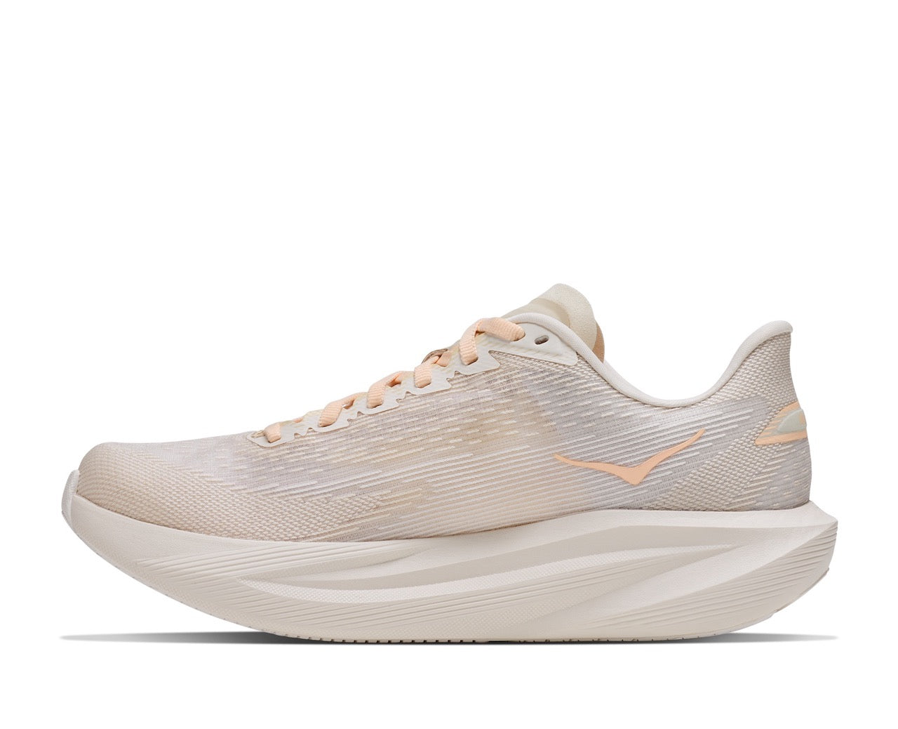 HOKA Mach 7 Wide Women's Running Shoes In Oat Milk Alabaster -  Island Run Club Singapore