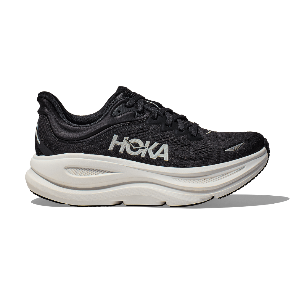 HOKA Men Bondi 9 Wide - Black / White