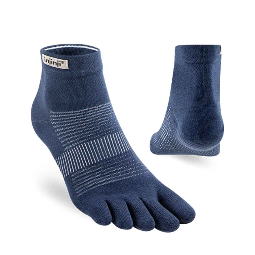 Injinji Run Lightweight Mini-Crew Coolmax - Navy