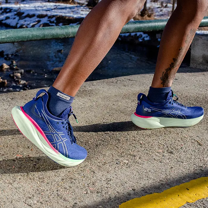 Injinji Run Lightweight Mini-Crew Coolmax - Navy