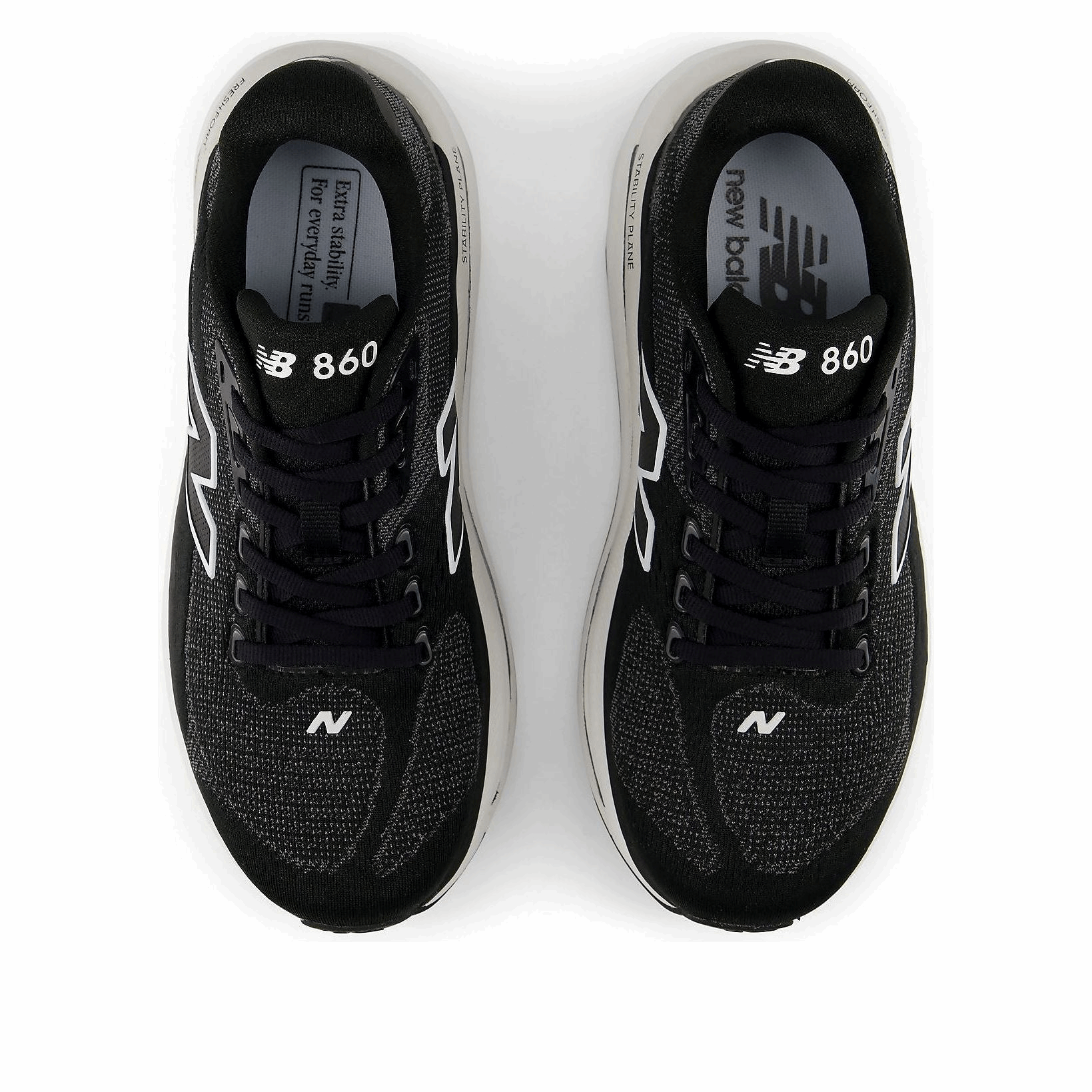 New Balance Women Fresh Foam X 860 v15 Wide - Black / White