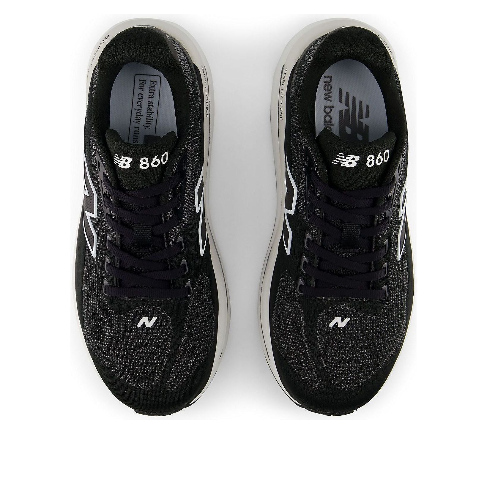 New Balance Women Fresh Foam X 860 v15 Wide - Black / White