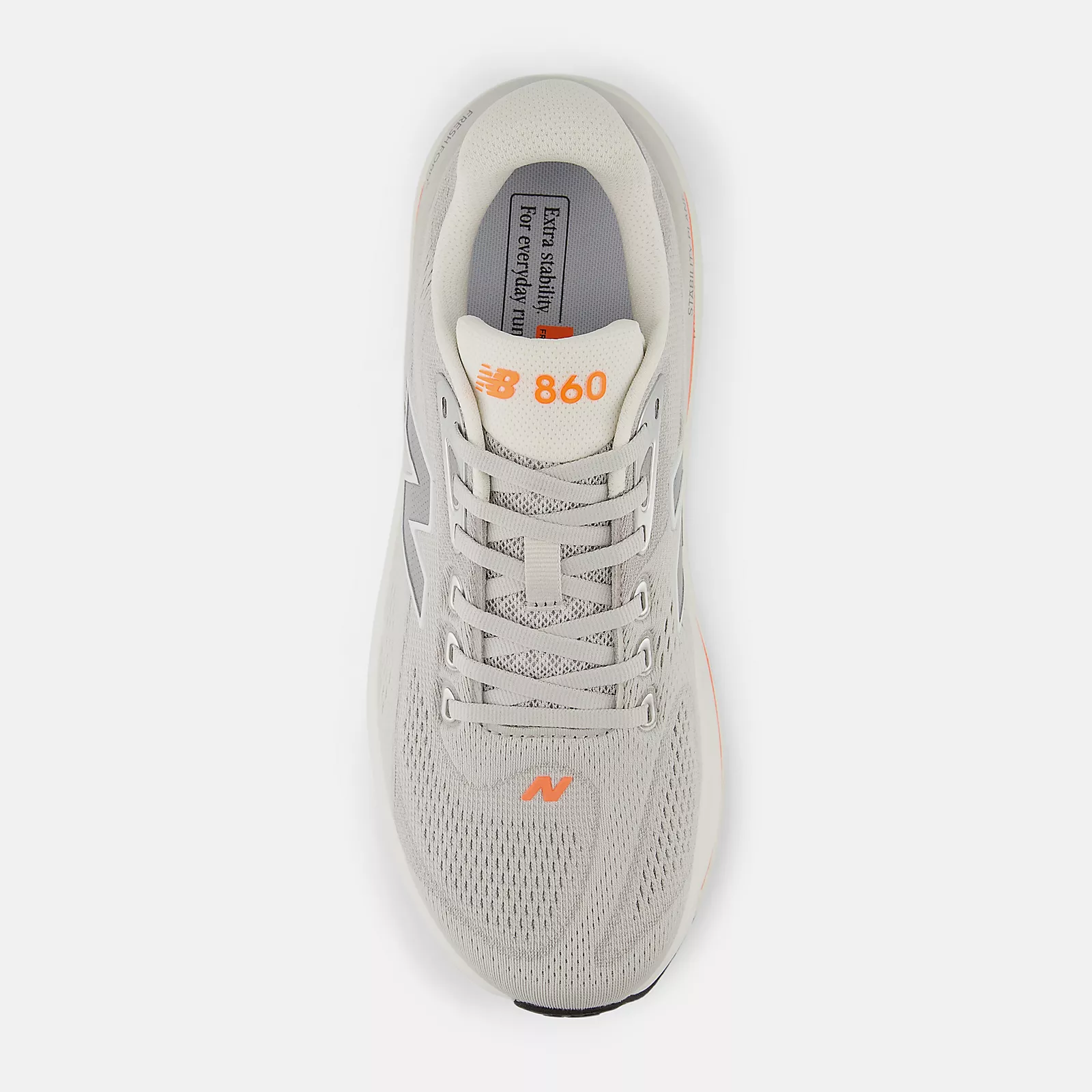 New Balance Men Fresh Foam X 860 v15 Wide - Grey Matter / Sea Salt