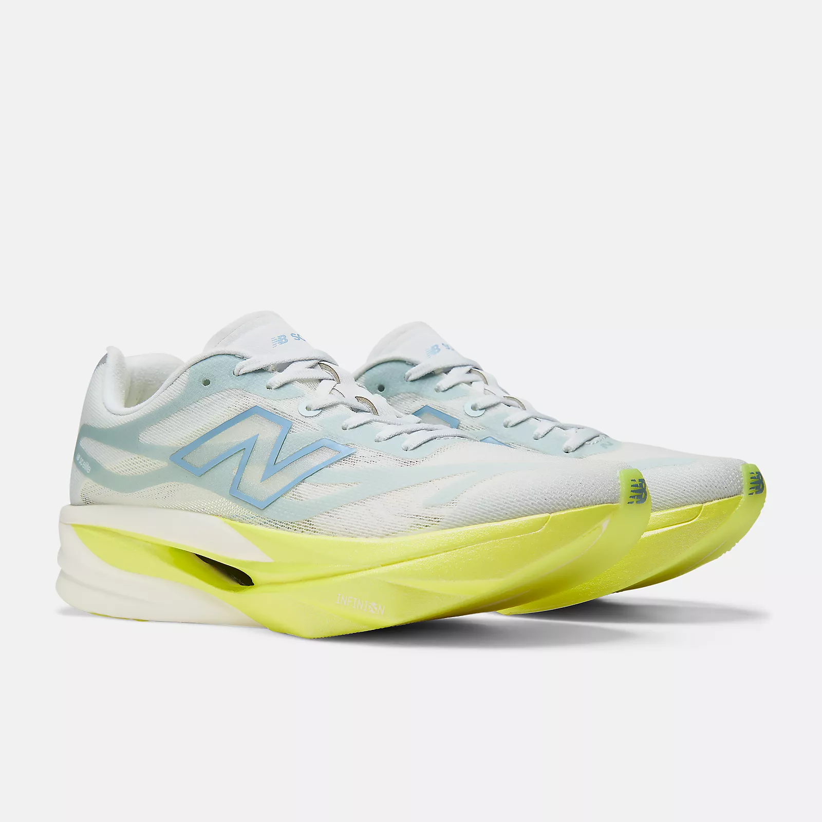 New Balance Women SuperComp Elite v6 - Fresh Air / Alkaline Green