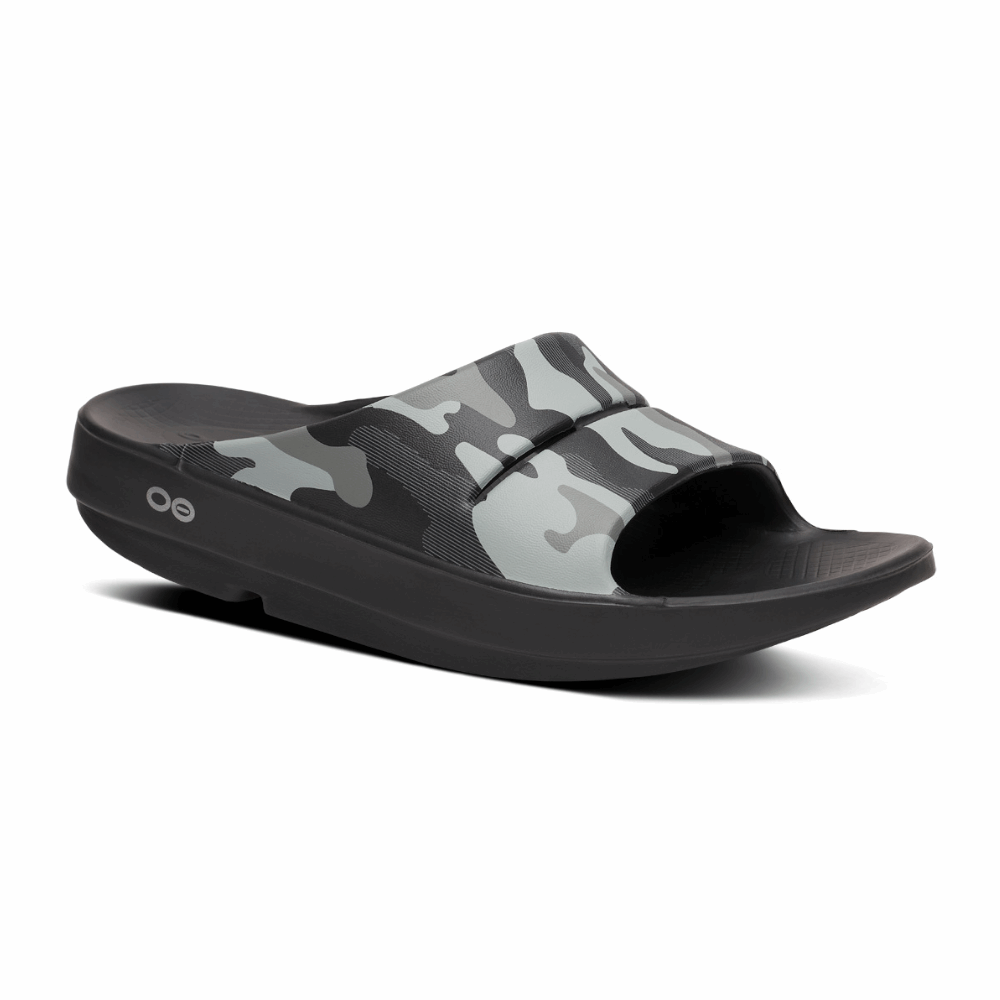 OOFOS Unisex OOahh Sport - Night Camo