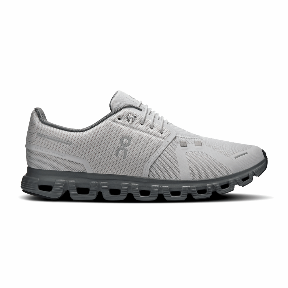 On Cloud 6 Men's Running Shoes In Wolf Rock - Island Run Club Singapore