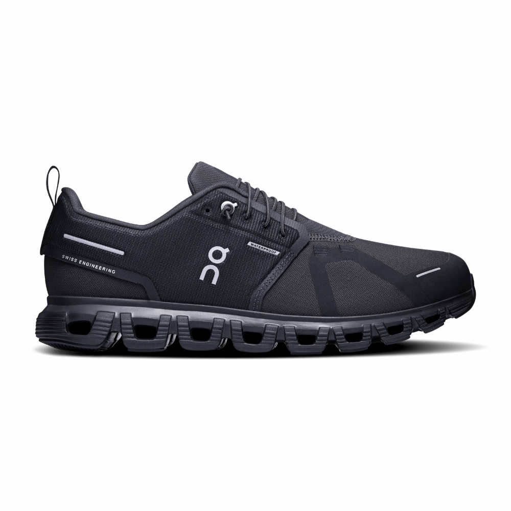 On Cloud 6 Men's Waterproof Running Shoes In Black Black  - Island Run Club Singapore