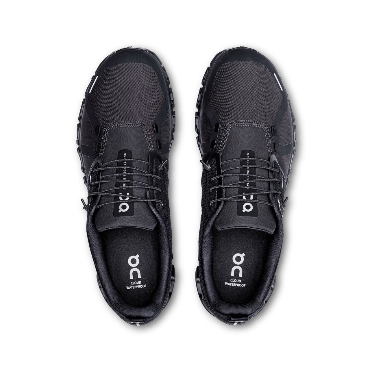 On Men Cloud 6 Waterproof - Black / Black