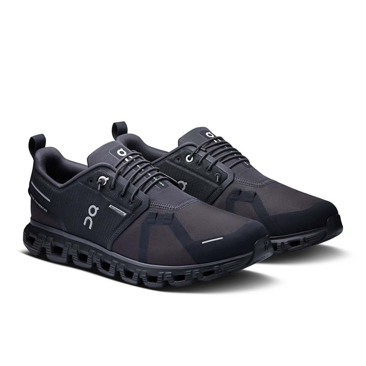 On Men Cloud 6 Waterproof - Black / Black