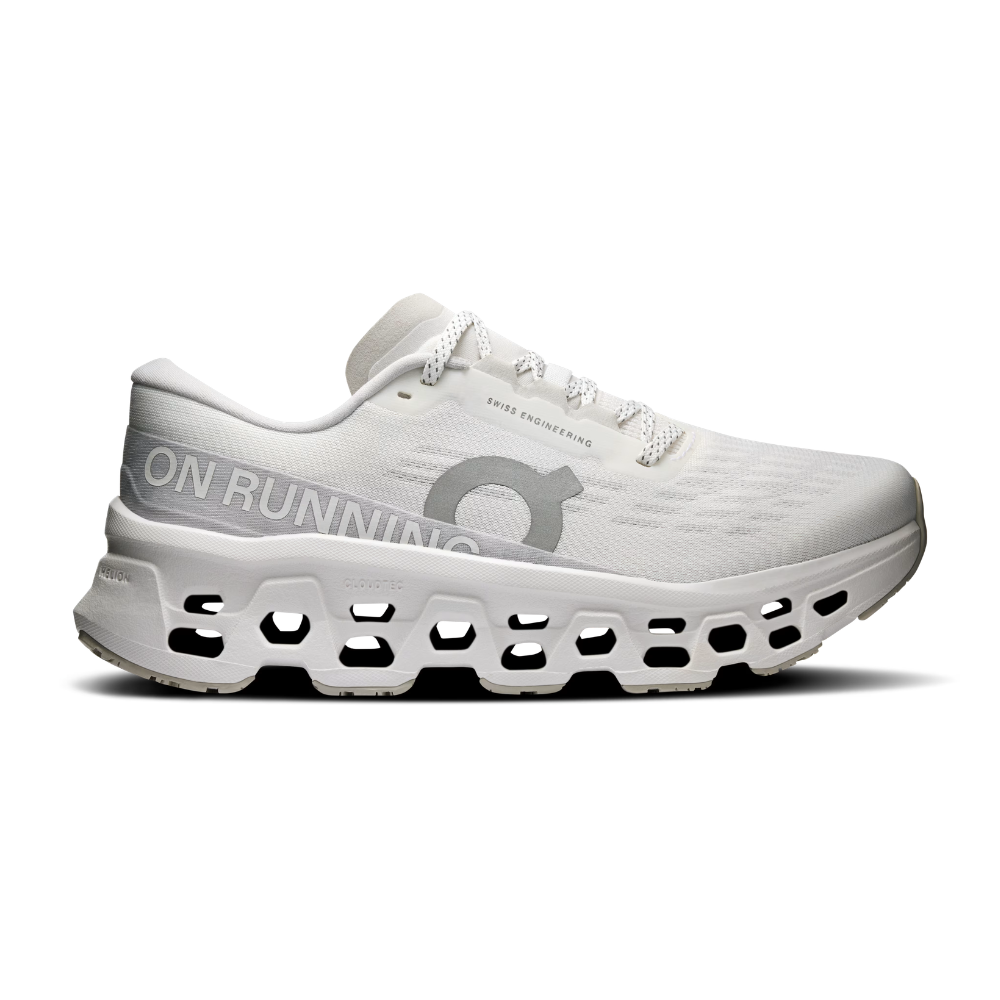 On Women Cloudmonster 3 - White / Wolf