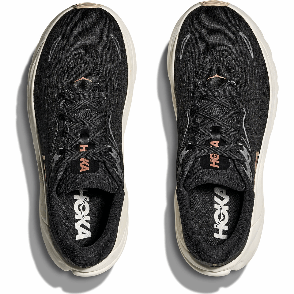 HOKA Women Arahi 8 Wide - Black / Rose Gold