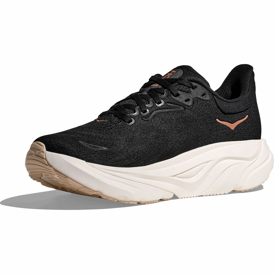 HOKA Women Arahi 8 Wide - Black / Rose Gold